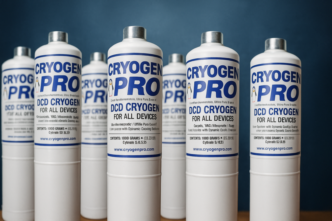 Cryogen for Candela Lasers