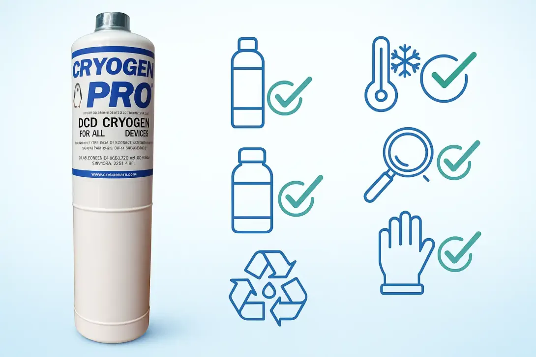 Cryogen Canisters: Storage Handling & Safety